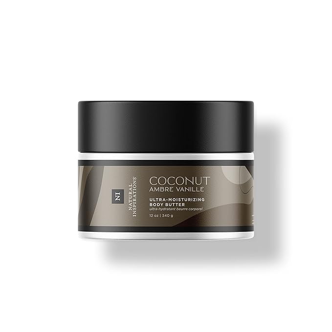 Natural Inspirations Coconut Ambre Vanille Ultra-Moisturizing Body Butter 12oz