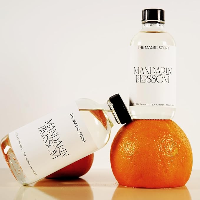 Mandarin Blossom Oils for Diffuser - HVAC, Cold-Air, & Ultrasonic Diffuser Oil, HVAC scents Inspired by St. Regis Hotel, Maldives - Essential Oils for Aromatherapy - 8.5 fl oz, 250 mL