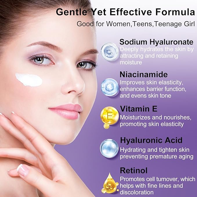 Skin Care Set,Professional Tighten Lift Firm Skincare for Women Teens Teenage Girl,Hydrate Anti-Aging Facial Skin Care Routine Kit,Travel Skincare Gift Set,Wife Mom Womens Gifts for Christmas Birthday