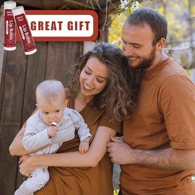 84 Pcs Natural Lip Balm Bulk with Vitamin E and Coconut Oil - Moisturizing, Sootand Cracked Lips, Mini Chap Stick Gifts for Kids Women Men- 14 Flavors - Non-GMO