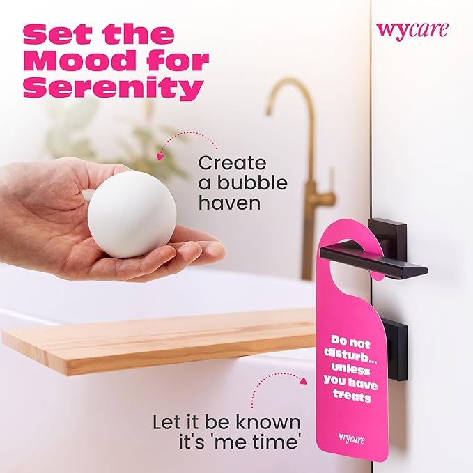 Wycare Gift Box for Women - Perfect Birthday Spa Gift Baskets for Women - Best Friend Birthday Box Care Package - Get Well Soon Self Care Set