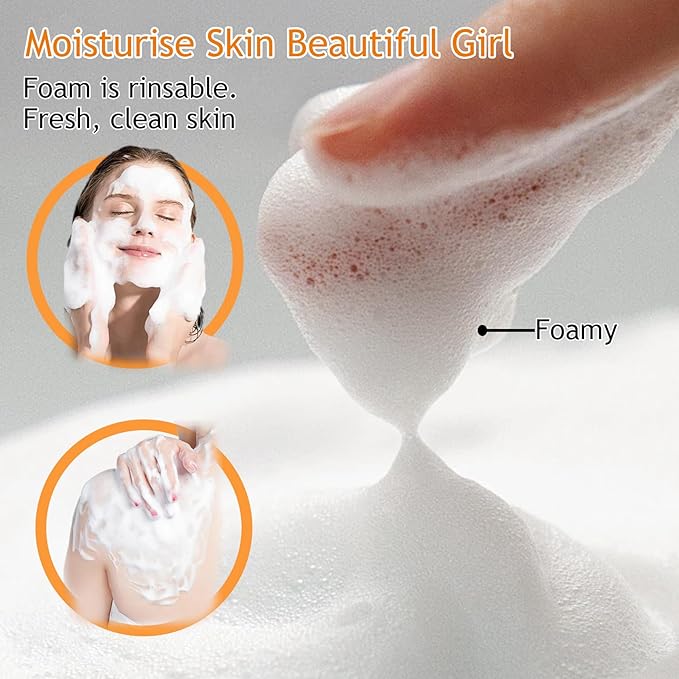 Vitamin C Skincare Set,Hydrating Travel Size Face Wash,Moisturizing Face Toner & Face Serum & Face Cream,Eye Cream Skin Care Gift Set for Women(9PCS)