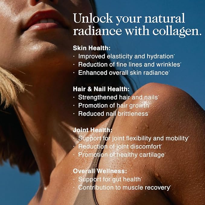 NAKED Caramel Collagen Peptides Protein Powder, 25 Servings, Pasture-Raised, Grass-Fed Hydrolyzed Collagen Supplement, Paleo Friendly, Non-GMO, Keto, Gluten Free, 20oz