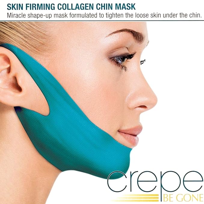 Dermactin-TS Crepe Be Gone Firming & Smoothing Skin Regimen 4-PC Set - Includes Skin Firming Neck Cream, Hydrating Skin Firming Soufle, Exfoliating Body Polish & Collagen Chin Mask