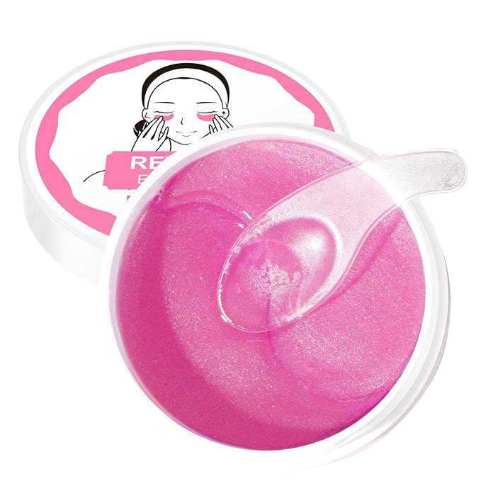 Under Eye Patch for Dark Circles and Puffy Eyes,Under Eye Masks Reduce Smooth Wrinkles and Under-eye Egg,Moisturizing Under Eye Pads For Women,Retinol Eye Mask Patch-60 Pcs