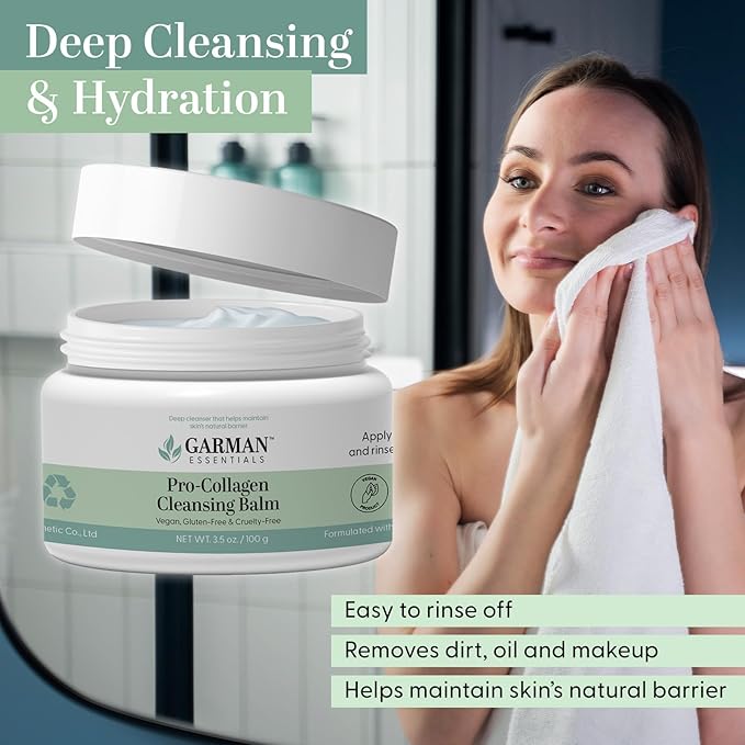 Cleansing Balm, Oil Cleanser for Face & Makeup Remover