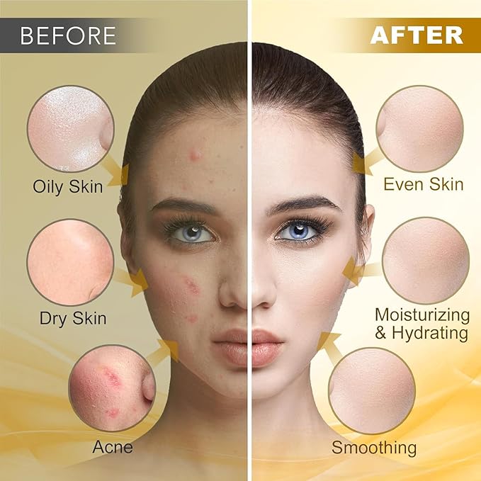 Jelly Mask for Facials Professional, Hydrating & Moisturizing Peel-Off Natural Gel Face Mask SkinCare, Professional Spa Use Jelly Face Masks, Deep Hydration & Glow 23 Fl Oz (24K Gold)