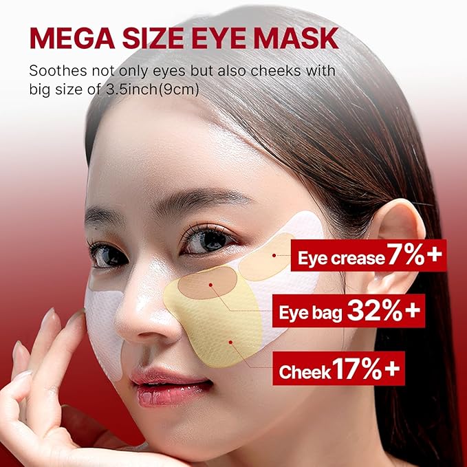 MEDITHERAPY Wrinkle-fit Tangle Eye Patch & Wrinkle-fit Face Mask - Under Eye Mask and Eye Cream for Eye Bags, Puffiness, and Dark Circles - Firming and Tightening Korean Collagen Mask