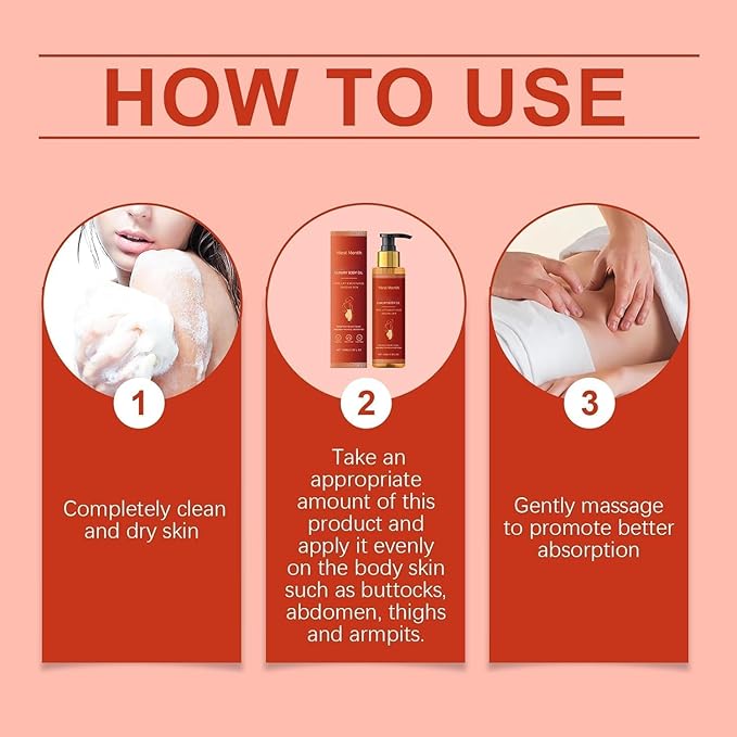 Ma-gic Body Firming Oi-l,Hydrating and Firming Skin Oil for Arms,Body Oil Alternative with Vitamin E,Rosehip and Almond for Buttocks,Abdomen,Underarms and Thighs-B