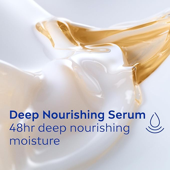 NIVEA Essentially Enriched Body Lotion for Dry Skin, Skin Care Gifts for Mom, 16.9 Fl Oz Pump Bottle, Pack of 2