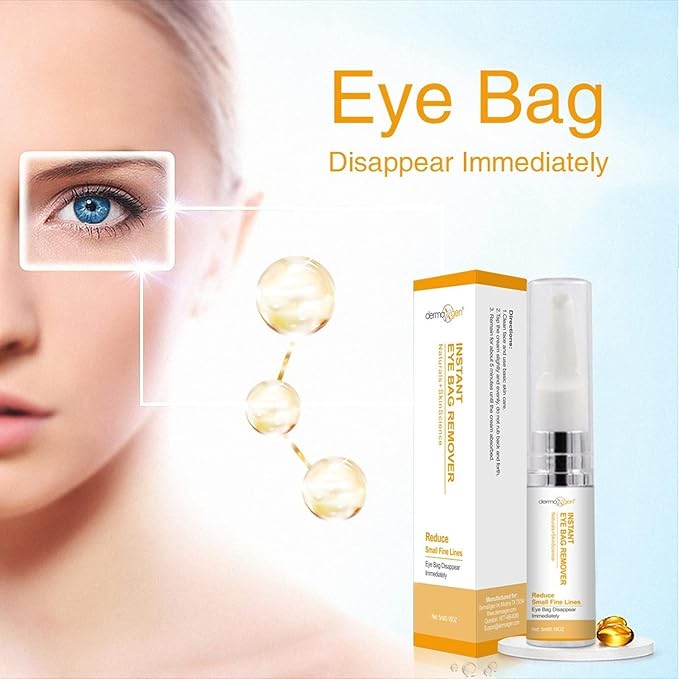 Instant Eyebag Remover Anti Aging Reduce Dark Circles, Puffiness, Under Eye Bags, Wrinkles & Fine Lines For Men & Women