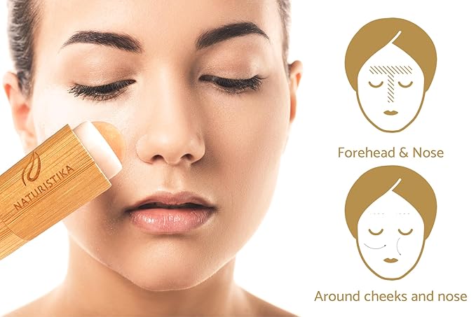 Double head Face Roller with Rose Quartz + Volcanic Stone. Bamboo Face Roller Oil Absorbing Roller with Natural Quartz Face Eye Roller Massager. 1 count.