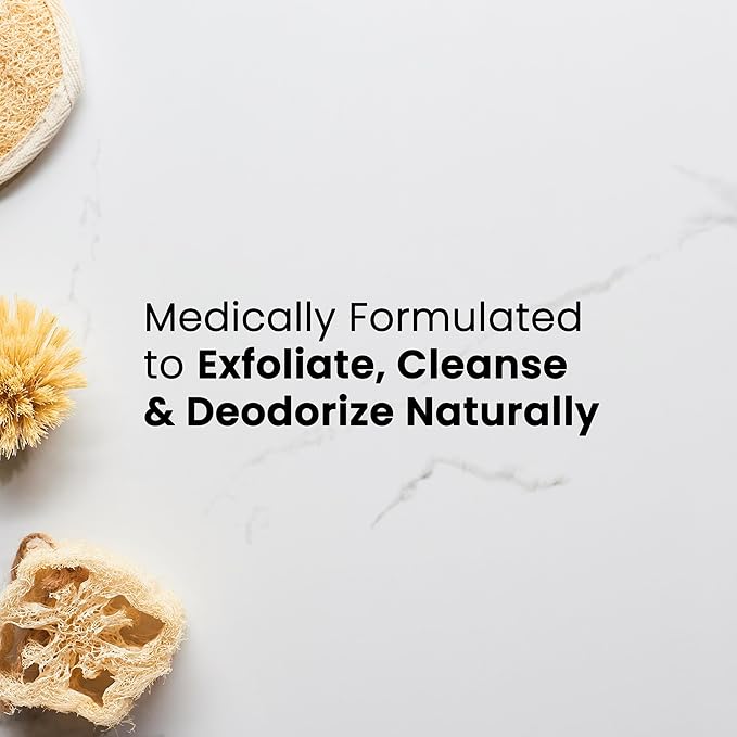 Dr. Canuso Cleansing Foot Scrub, Nourishing Cracked Heel Repair, Gentle Foot Exfoliator with Beeswax Microbeads, Treats Foot Odor, Softens Calluses, Heals Dry Skin (4 oz)