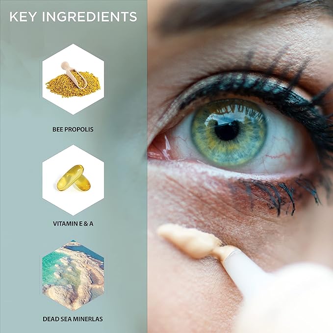 Hey Honey Skincare Trick & Treat Active Honey & Propolis Full-Coverage Concealer | for Rosacea, Acne & Blemishes, Dark Spots, Eye Dark Circles & Discoloration | Light to Medium Tone | 0.5 oz.