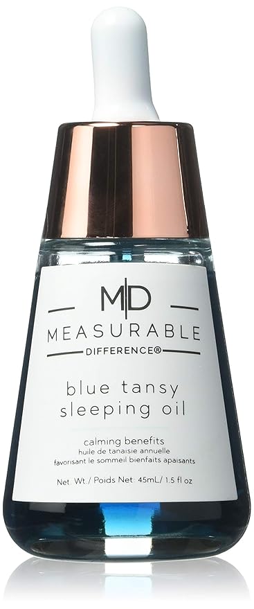 Blue Tansy Oil for Dry Body Skin Care, Soothes Skin with Olive and Coconut Oils calming Benefits