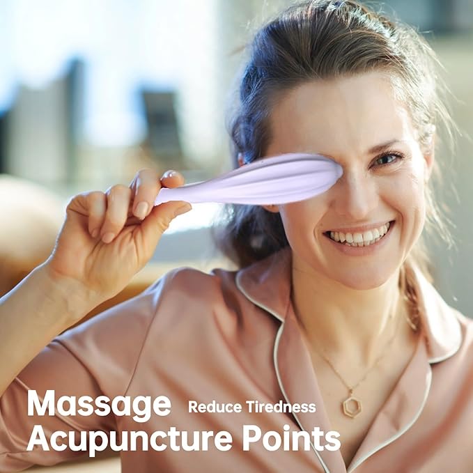 Silicone Facial Massage Roller, Face Massager Skin Lifting Tool Shapes Face Curves, Body Face Roller for Wrinkles and Skin Lifting Reduces Tiredness Promote Circulation for Women (Blue)