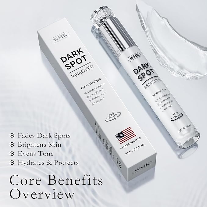 Dark Spot Remover for Face,Facial Dark Spot Remover for Sun Spots Age Spots Brown Spots,Body Dark Spots Remover Skin for Hands Underarm Legs (0.5 Fl Oz)