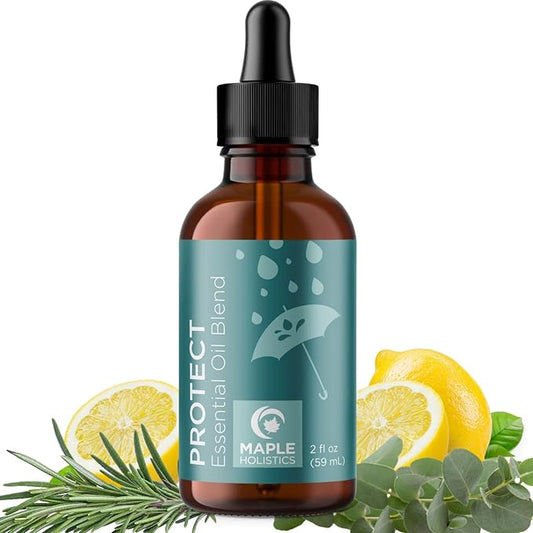 Thieves Myth Pure Essential Oil Blend - Purification Blend for Diffuser of Undiluted Cinnamon Eucalyptus Lemon Rosemary and Clove Essential Oil - Cleansing Aromatherapy Diffuser Oil 2oz