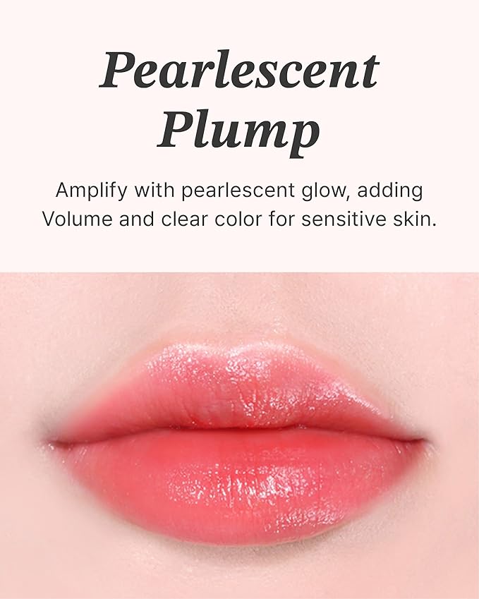 Glint Glow Lip Balm (Love From, 0.1oz) - Moisturizing Stain Lipstick with Shine for Natural Lips, Tinted Treatment. Luxurious Korean Skin Care Makeup. Chapped, Dry, Cracked