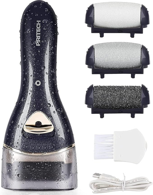 Electric Foot Callus Remover, Electronic Foot File Pedicure Kits, Rechargeable Portable Callus Remover for Feet, Professional Pedicure Tools, Foot Care Perfect for Dead Skin Ideal Gift