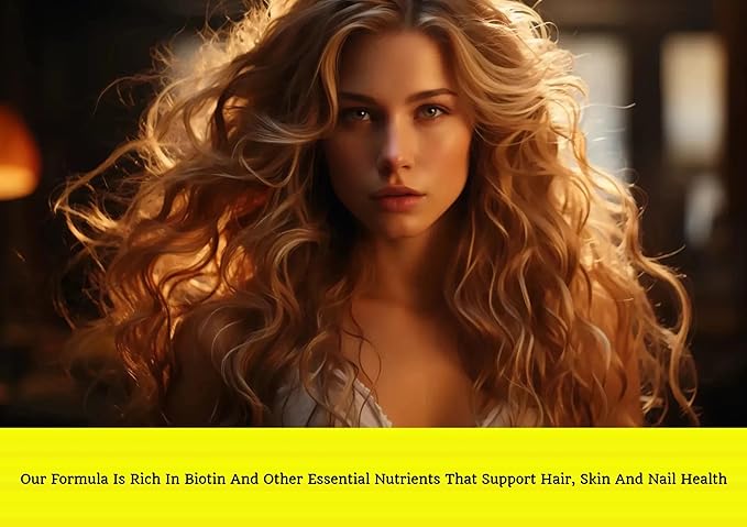 Adult Hair, Skin & Nails Gummies - Biotin 5000 mcg - for Faster & Healthier Hair Growth, Stronger Nails, Healthier Skin – for Women & Men - Extra Strength, 60 Vegan Gummies