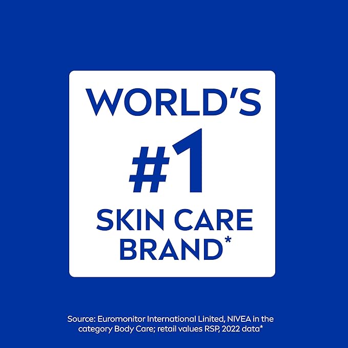 NIVEA Essentially Enriched Body Lotion for Dry Skin, Skin Care Gifts for Mom, 16.9 Fl Oz Pump Bottle, Pack of 2