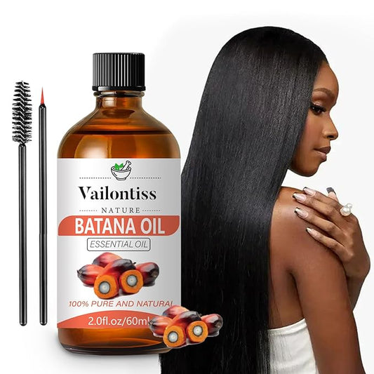 Batana Oil, Batana Oil for Hair Growth, Strengthens Hair, Massages Skin, Suitable for All Hair Types and Skin Types (Batana Oil, 2 Fl Oz)
