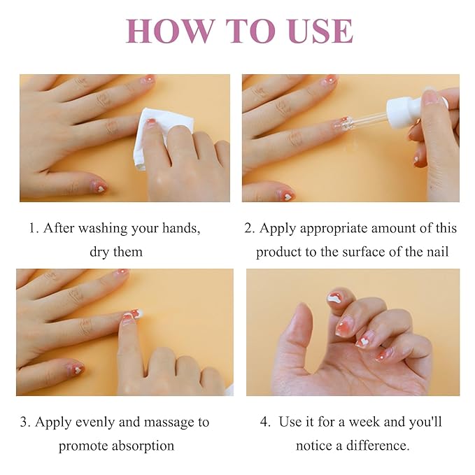 Natural Nail Hardener - Growth & Strengthener - Nourish Polish - 15ml