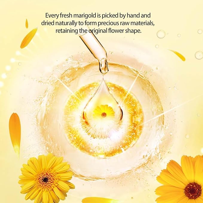 BLUE LOVE 40 Pcs Calendula Under Eye Patches - Rejuvenating Eye Mask for Reducing Puffiness, Dark Circles, and Wrinkles - Hydrating Treatment for Tired Eyes