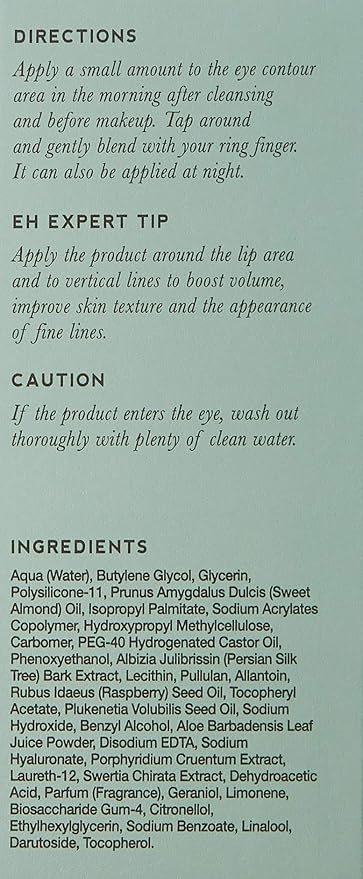 Emma Hardie 15ml Midas Touch Revitalising Eye Serum with Hyaluronic Acid, Visibly Reduces Fine Lines, Puffiness & Dark Circles, Lifting & Strengthening Eye Contour Area, Vegan & Cruelty Free