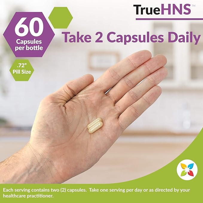 NatureCity True-HNS Hair Nails and Skin Cynatine Keratin and Plant Based Biotin Vitamin Supplement |Fuller and Stronger Hair and Nails|Non GMO| 120 Veggie Capsules