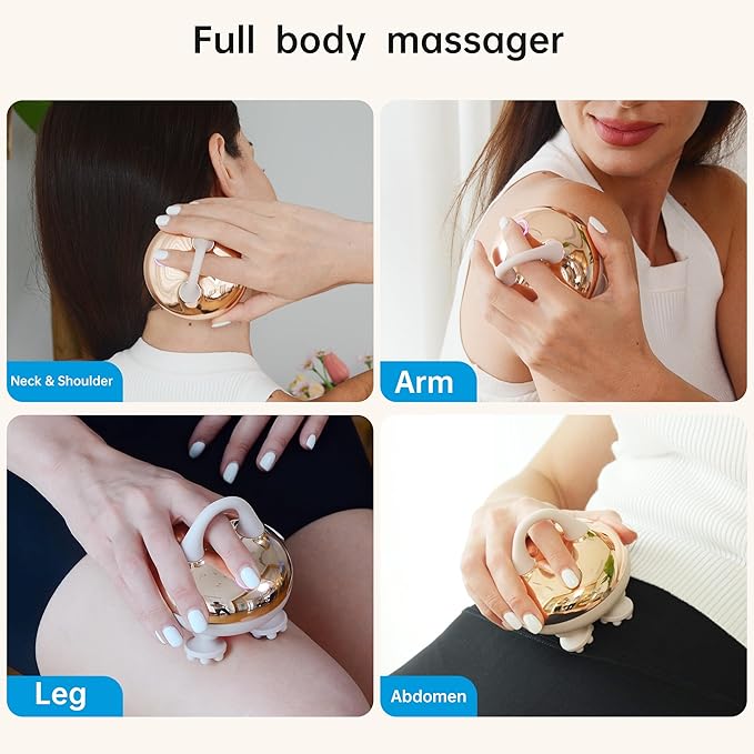 COMFIER Cordless Scalp Massager Hair Growth with 3 kneading Modes, Gifts,Waterproof Head Massage with 8 Claws for Deep Cleansing,Head Scratcher,Body Massager for Stress Relief,Cat Massage