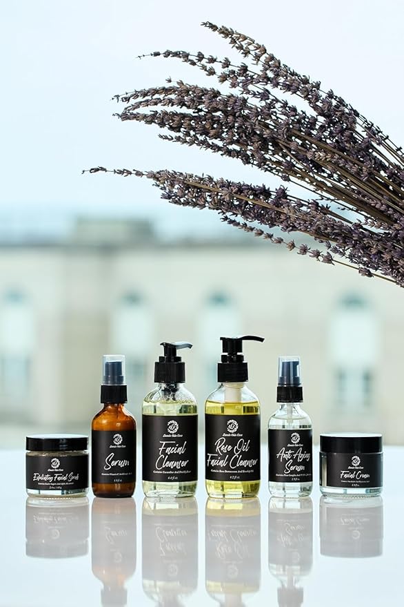 Facial Cleanser (4.4 fl.oz/130ml) | Gentle Face Wash for Women | Acne Fighting Face Cleanser | Anti-Aging Formula | Prickly Pear & Hibiscus Infused | Essential Collection