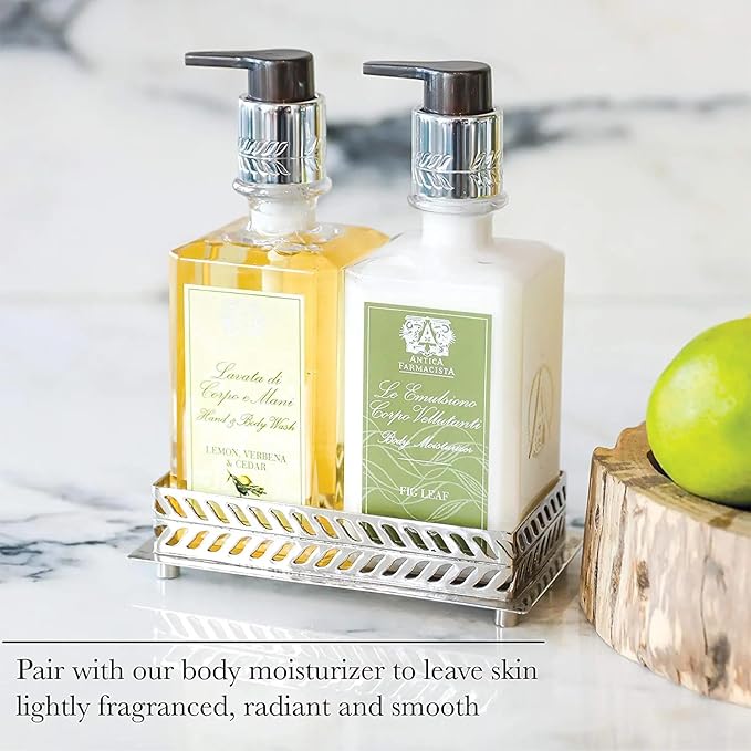 Antica Farmacista Body Moisturizer - Moisturizing Scented Lotion - Premium Body Moisturizer - Luxury Gift for Women & Men - Hand & Skin Hydration - Warm White, 10 Fl Oz