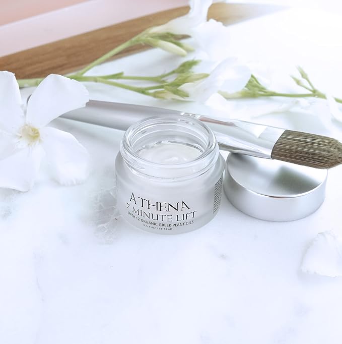 ATHENA 7 MINUTE LIFT - Results in 7 minutes - Eye, Neck, Face Tightening, Lifting & Firming Serum - Wrinkle Cream - ALL ORGANIC