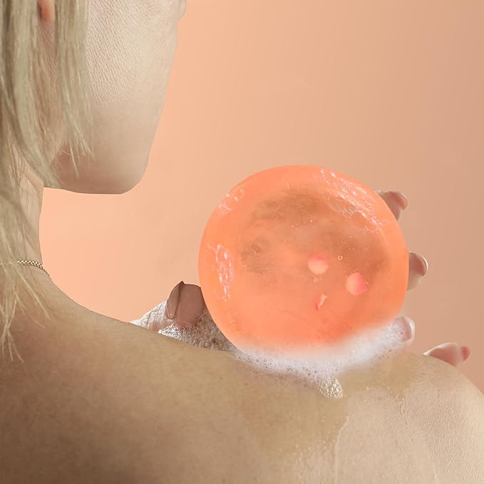 Bath Set for Women Christmas Beauty Spa Relaxation Kit: Includes Rice Shampoo Bar, Body Wash Bar, Soap Bar Holder, Wide-Tooth Hair Comb, and Microfiber Hair Towel β Perfect Bath Xmas Gifts for Women