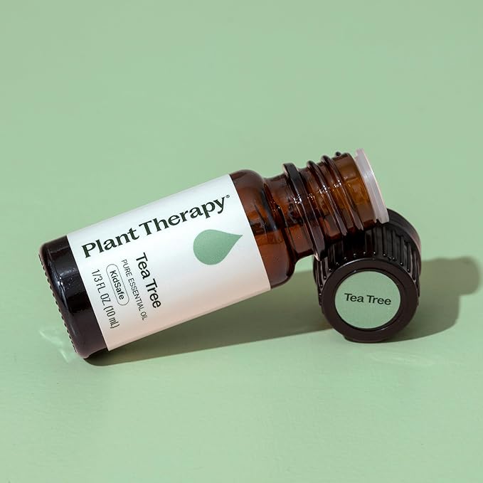 Plant Therapy Tea Tree Essential Oil 100% Pure, Undiluted, Natural Aromatherapy, Therapeutic Grade 10 mL (1/3 oz)