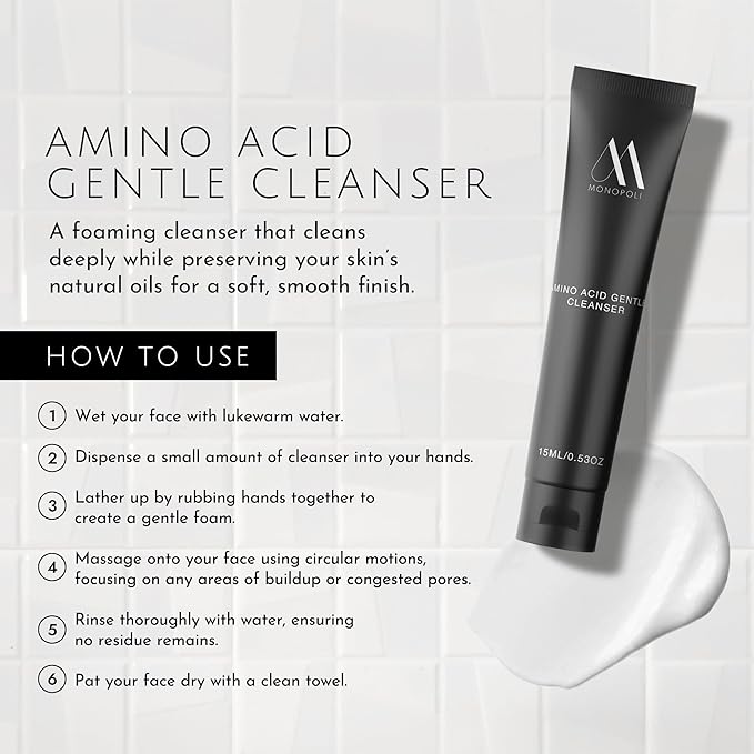 Monopoli Skin Travel Skincare Set | Airplane-Friendly Sizes | Complete Facial Skin Care Kit with BHA Serum, Vitamin C, Moisturizer & Cleanser | Essentials & Gift Set for Women & Teens | 15 Kits