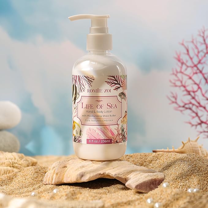 Daily Hand & Body Lotion with Moisturizing Shea Butter - Life of Sea - 236 ML / 8 FL OZ