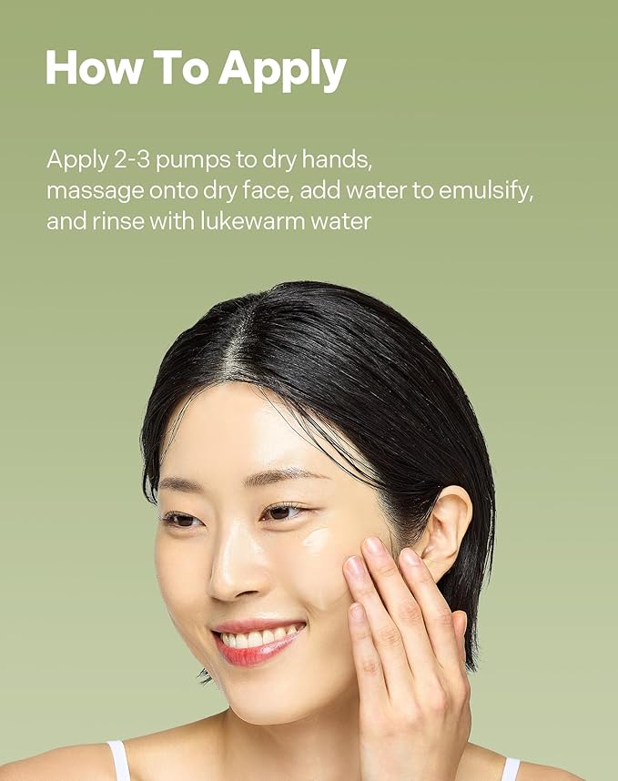 P.CALM Underpore Holy Basil Cleansing Oil β Holy Basil & Tea Tree for Deep Pore Cleansing, Blackhead Removal, and Makeup Removal, Korean Skincare (190ml / 6.42 fl.oz)