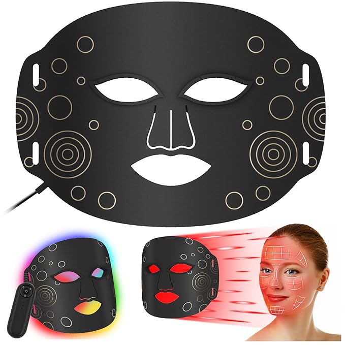 Red Light Therapy Mask FSA/HSA Eligible LED Facial Mask Light Therapy for Face Skin Care for Acne Wrinkles