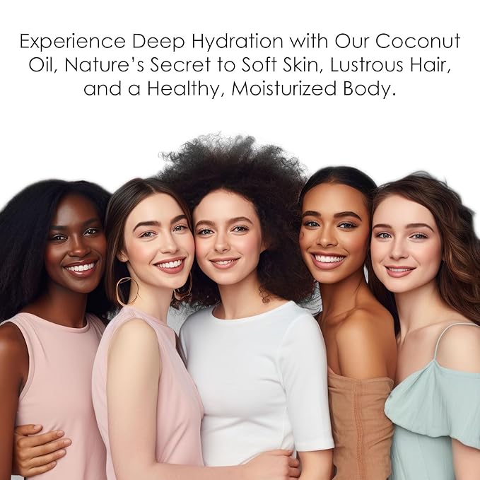 Seddy MCT Fractionated Coconut Oil - Unscented 100% Natural - Hexane Free - Premium Grade Daily Hydration Carrier Oil for Moisturizing Skin, Hair, and Body - 8 Fl. Oz