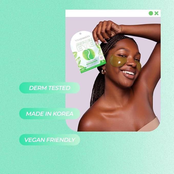 Vitamasques Hydrogel Eye Pads, Infused with Real Petals (Pack of 3)