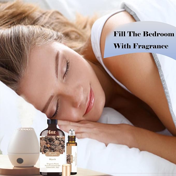 Watermelon Essential Oil - Watermelon Oil 4 Fl Oz & Roll On 10ML Essential Oil Set for Aroma Diffuser Humidifier Home Fragrance Bath SPA Cleaning Massage DIY Candle Making