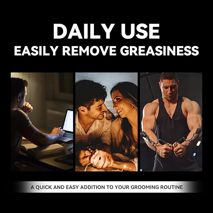 Valentines Day Gifts for Him, Skin Care for Mens Facial Care Kit, Anti-Aging Skin Care Routine for Men, Valentines Gifts for Him Adults Men Dad Boyfriend Husband Gifts, Hydrating, Deep Cleansing