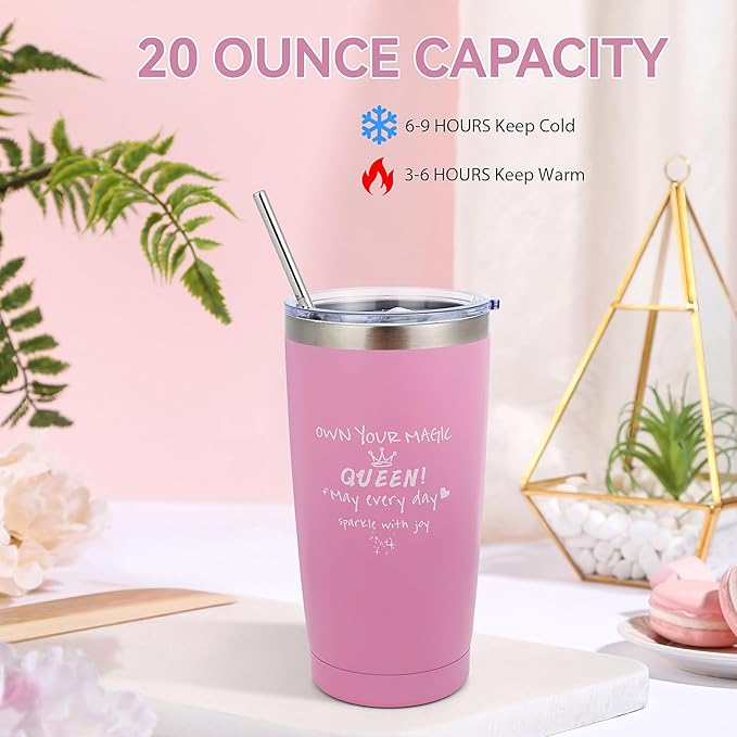 Self Care Gifts for Women Get Well Soon Gifts, Birthday Gifts for Women, Pink Relaxing Spa Gifts Basket Set, Thinking of You, Thank You, Mothers Day Gifts for Mom Sister Wife Her Girlfriend Bestie