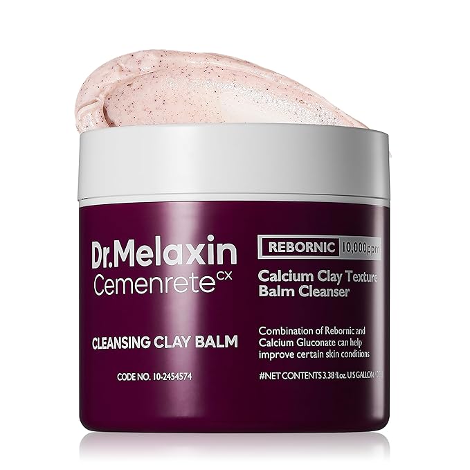 Beetroot Deep Cleansing Clay Balm, Hydrating Makeup Remover with Betaine & Vitamins, Soothing Cleansing Balm, 100ml 3.38 fl oz