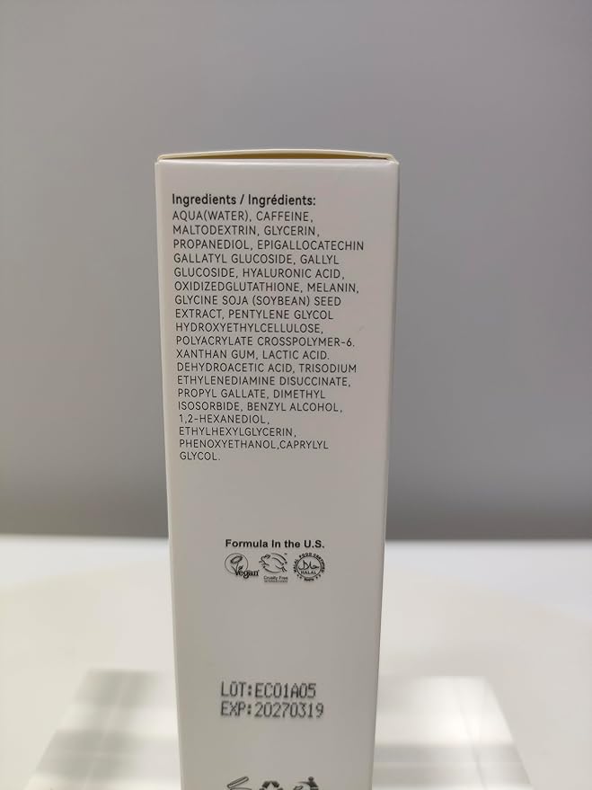 Caffeine Solution 5% + EGCG For Face, 30ML 2 PCS Moisturizing Caffeine Eye Serum For Dark Circles & Puffiness, Anti-aging Caffeine Serum.