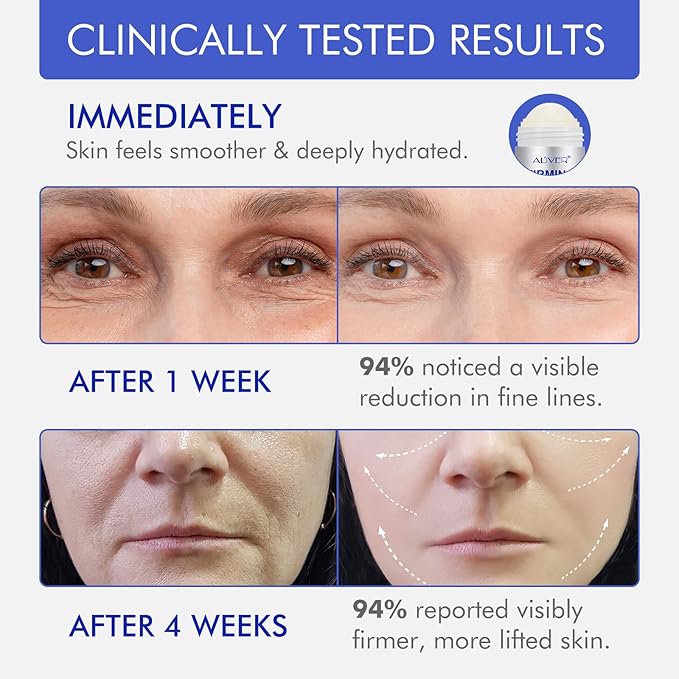 2025 Advanced Retinol Firming Serum Stick, Retinol Face Stick, 3-in-1 Smooth,Tighten and Firm Face,Neck & Jawline, Reduces Wrinkles,Nourishing Anti Aging Repair Cream for All Skin Types 2.02 OZ