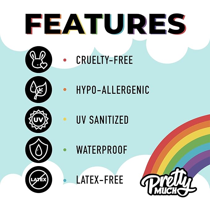 Pretty Much Pretty Patch Pack (1 Pack/72 Count) Pimple Patch, Acne Sticker, Acne Patch, Healing Blemish Dot, Anti-Pimple Popper Sticker, Natural and Gentle for All Skin Types, Day/Night Use